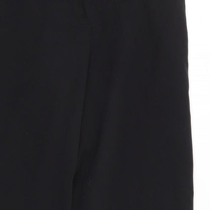 Womens UK Size 12 New Look Regular Fit  Black Trousers