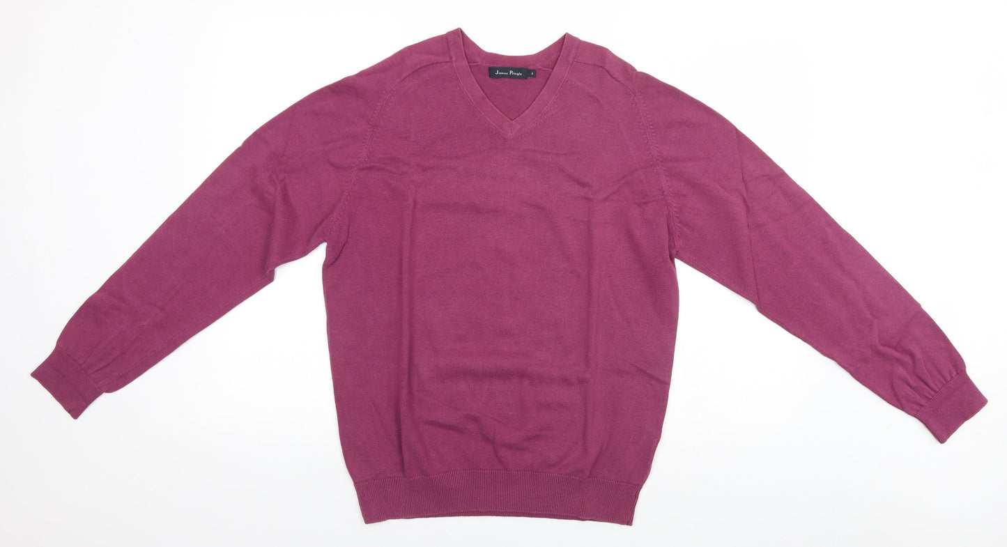 Womens UK Size S EWM Pink Pullover Jumper