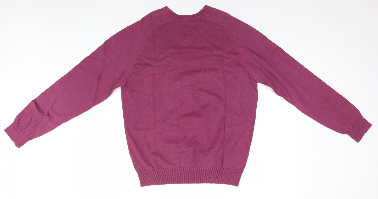 Womens UK Size S EWM Pink Pullover Jumper