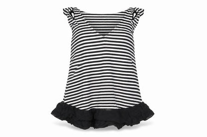 Womens UK Size 8 Warehouse Black Basic Blouse