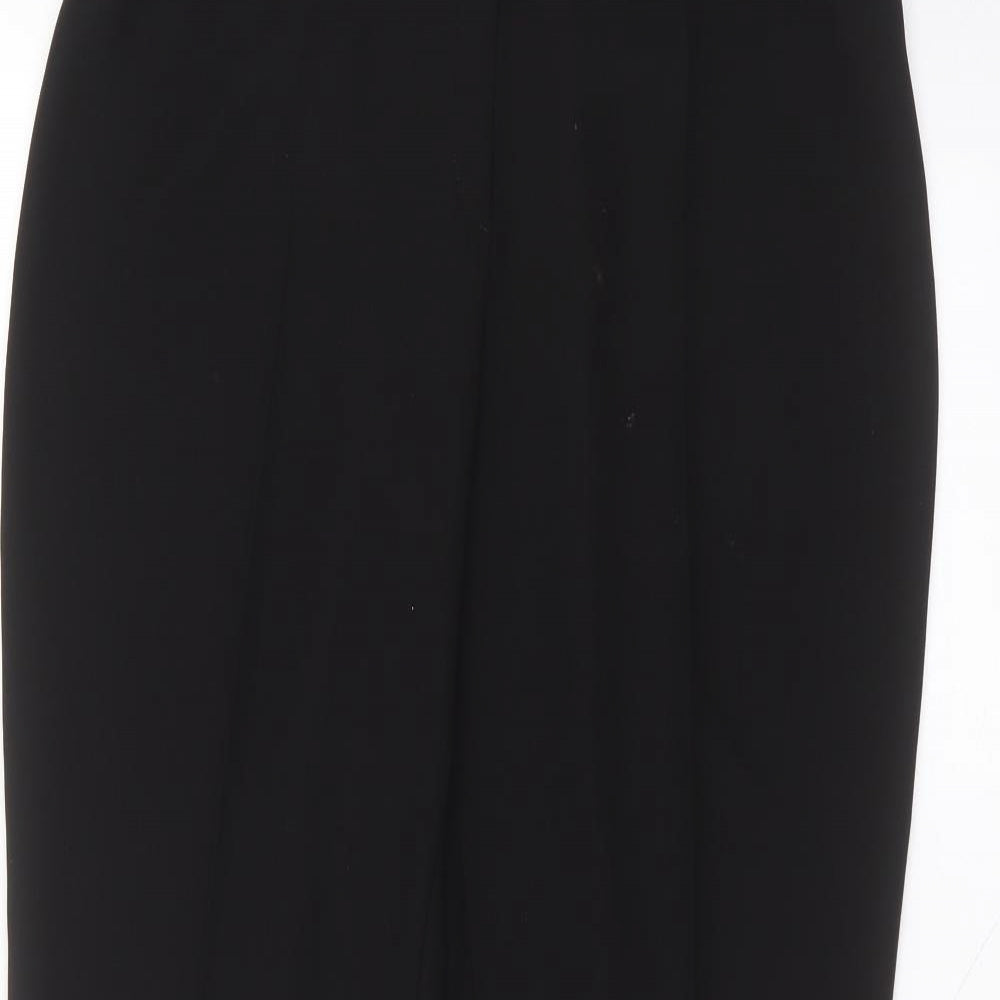 Womens UK Size 14 Busy Regular Fit  Black Trousers