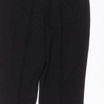 Womens UK Size 14 Busy Regular Fit  Black Trousers