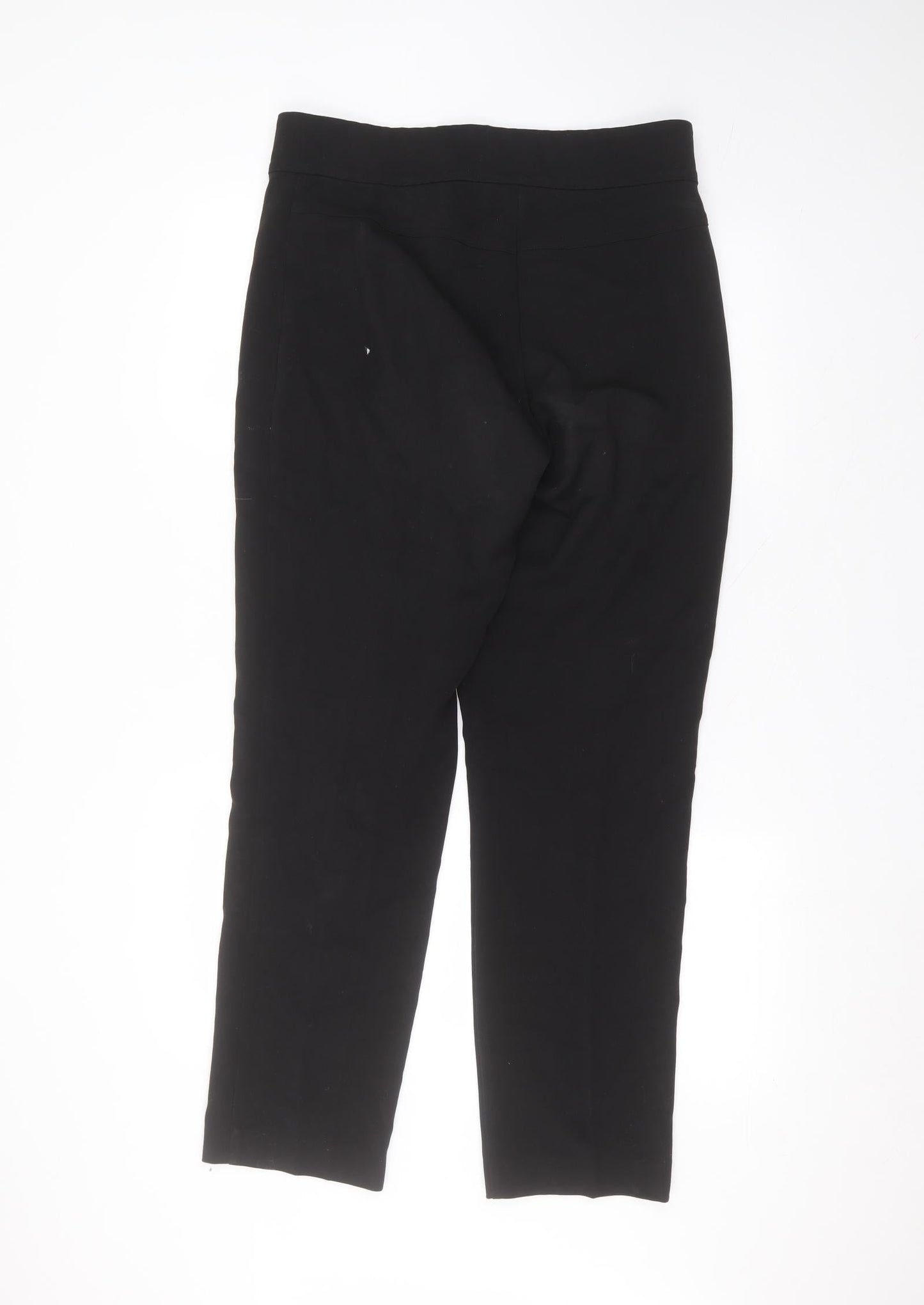 Womens UK Size 14 Artigiano Regular Fit  Black Trousers