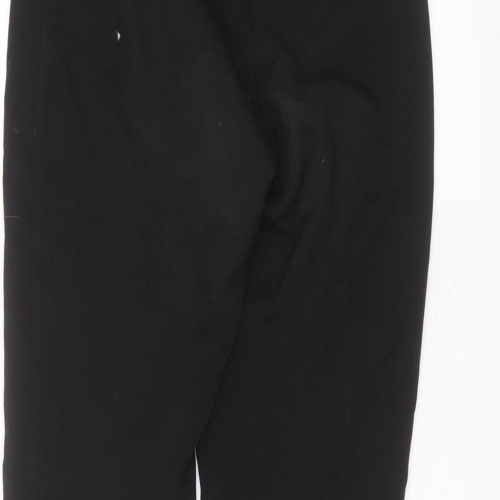 Womens UK Size 14 Artigiano Regular Fit  Black Trousers