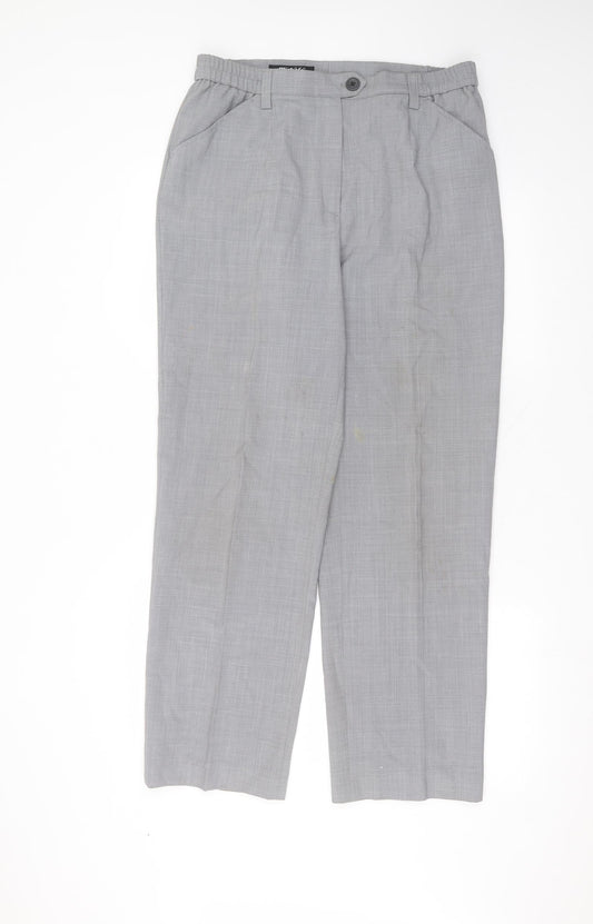 Womens UK Size 16 wichele Regular Fit  Grey Trousers