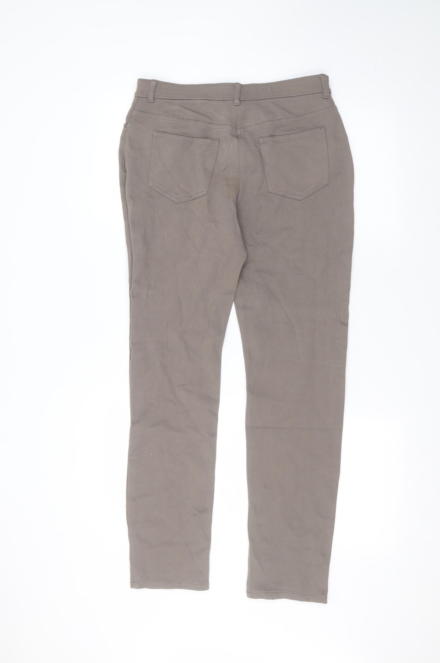 So Slimming Womens Grey  Viscose Straight Jeans Size 30 in L28 in Regular