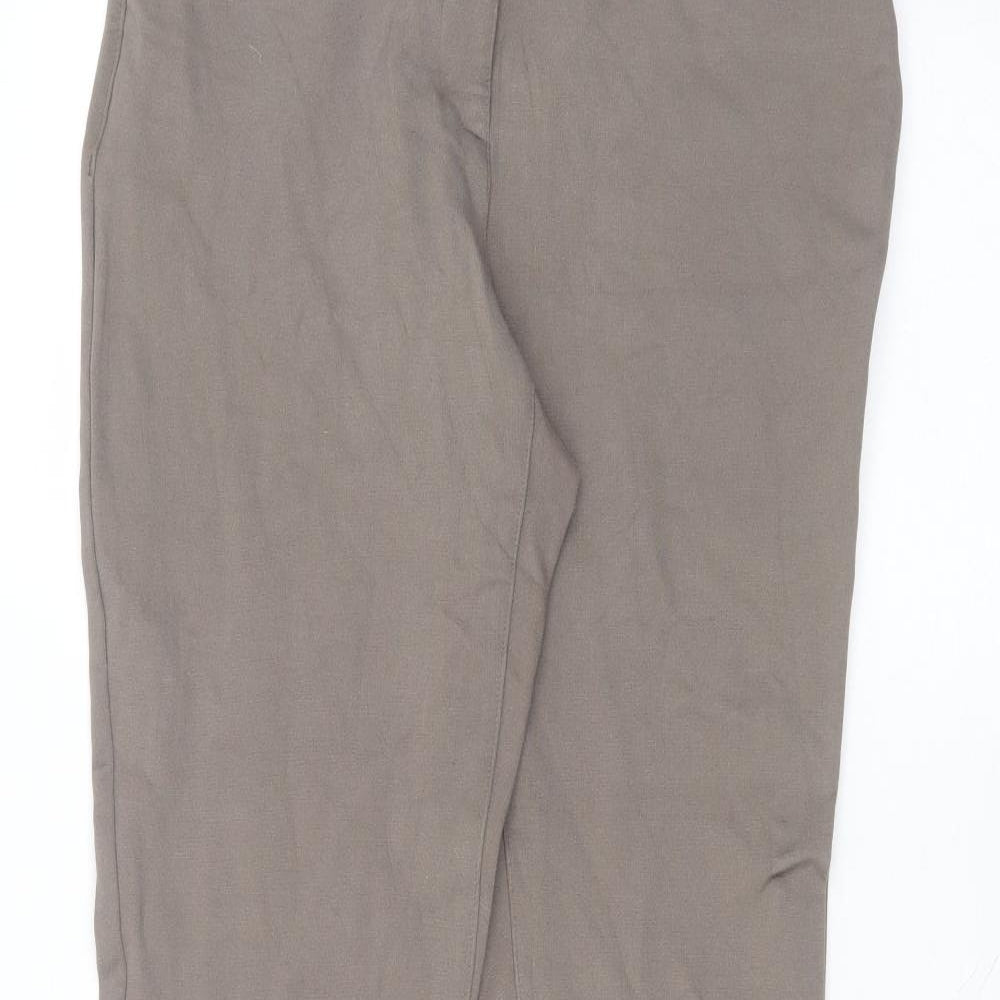So Slimming Womens Grey  Viscose Straight Jeans Size 30 in L28 in Regular