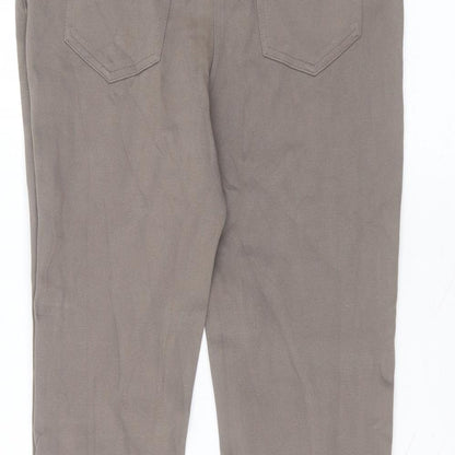 So Slimming Womens Grey  Viscose Straight Jeans Size 30 in L28 in Regular