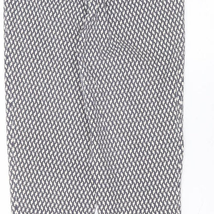 Womens UK Size 10 Gap Regular Fit  White Trousers