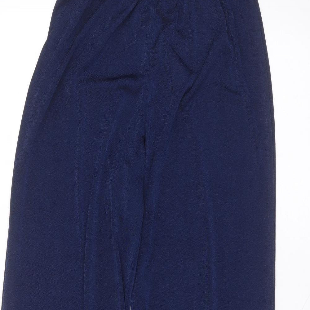 Womens UK Size 12 julipa Regular Fit  Blue Trousers