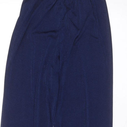 Womens UK Size 12 julipa Regular Fit  Blue Trousers