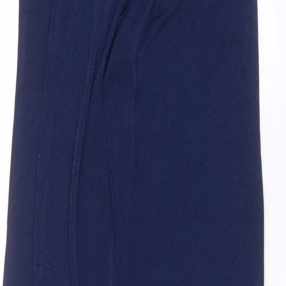 Womens UK Size 12 julipa Regular Fit  Blue Trousers