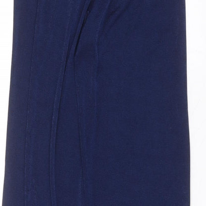 Womens UK Size 12 julipa Regular Fit  Blue Trousers