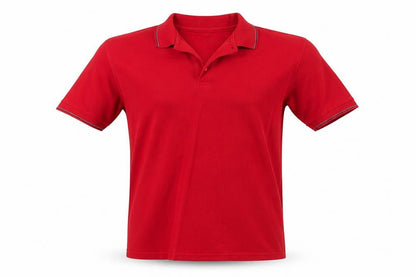 Mens UK Size M JERZEES 100% Cotton Polo Shirt