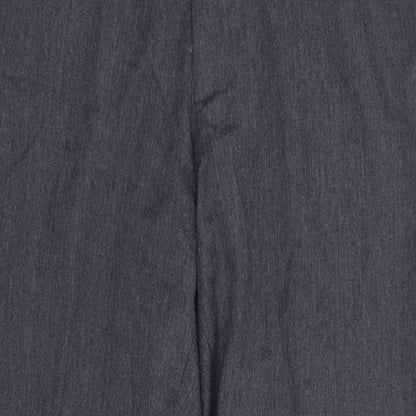Matalan Mens Grey  Polyester Dress Pants Trousers Size 34 in L28 in Regular  - Short