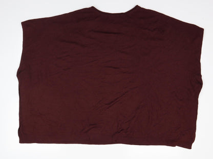 Womens UK Size S M&S Purple Pullover Jumper