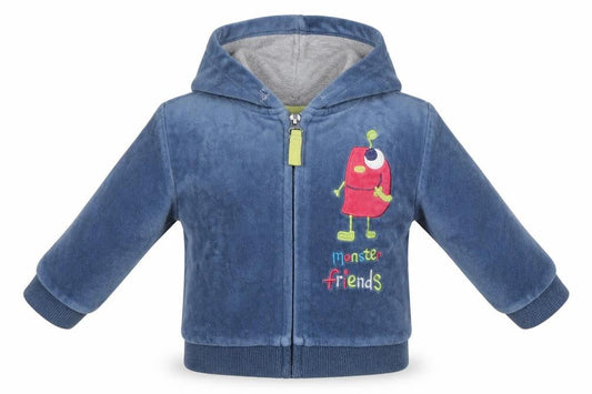 Cool Club Baby Multicoloured  Cotton Full Zip Jumper Size 12-18 Months