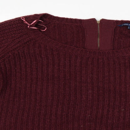 Womens UK Size XL Store Twenty One Red Pullover Jumper