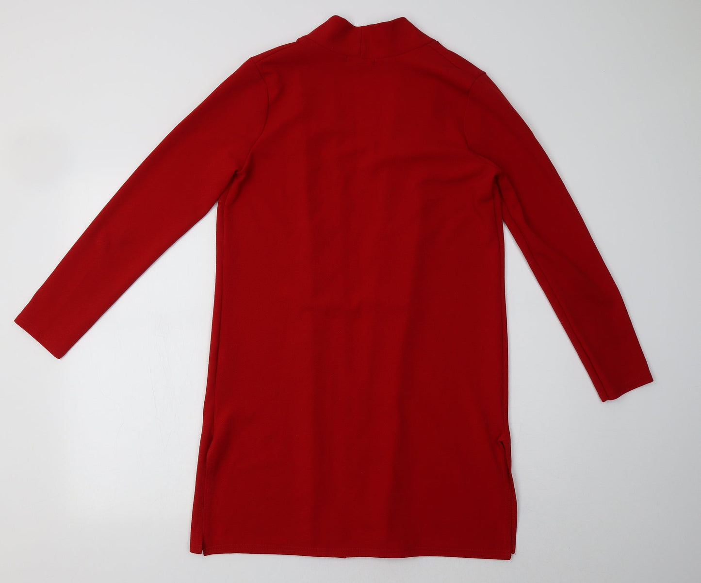 Blossom London Womens Red   Overcoat Blazer Size M