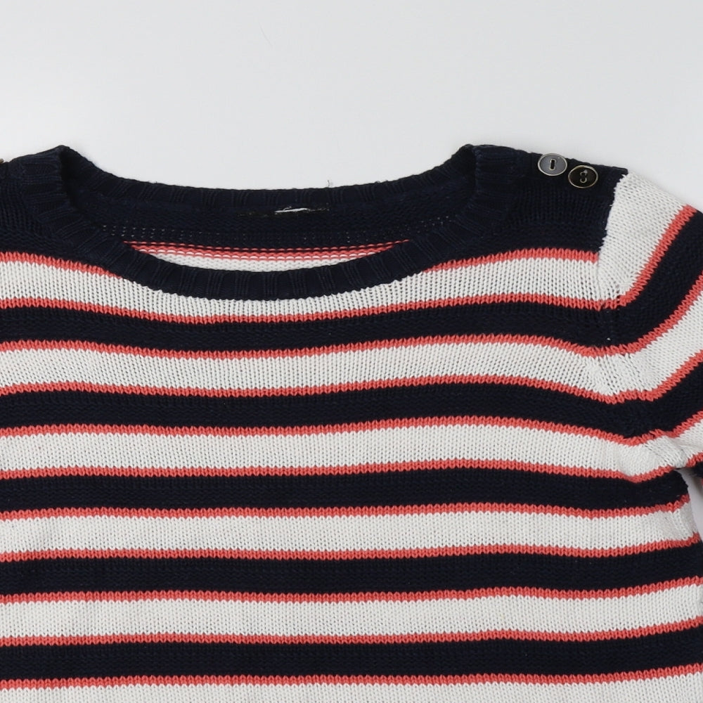 Womens UK Size M Preworn Multicoloured Pullover Jumper