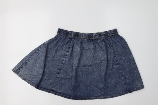 Primark Womens Blue  Cotton Mini Set Size 12