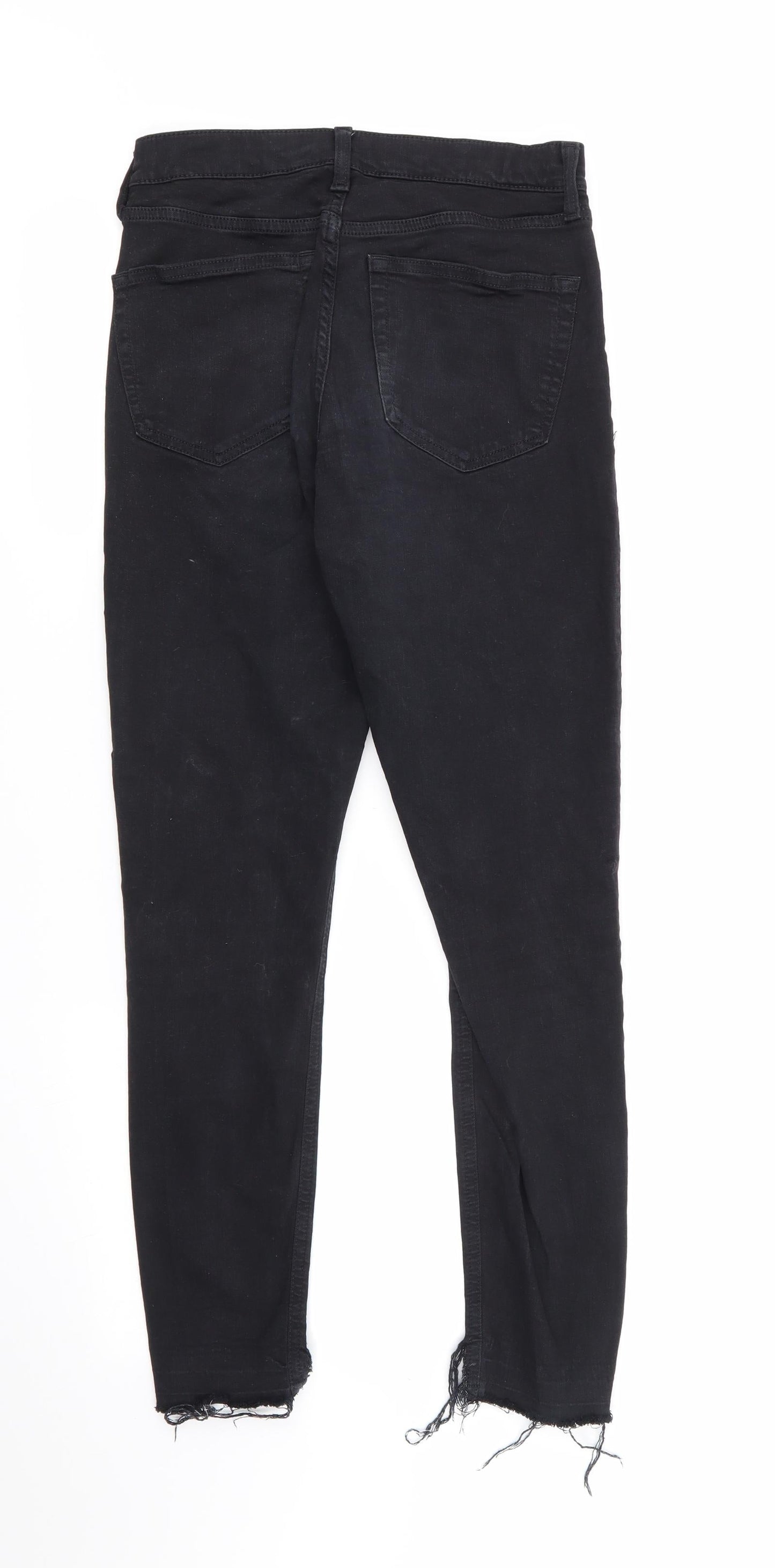 Mens UK Size 28 in Topshop Jamie Regular Fit Skinny Black Jeans