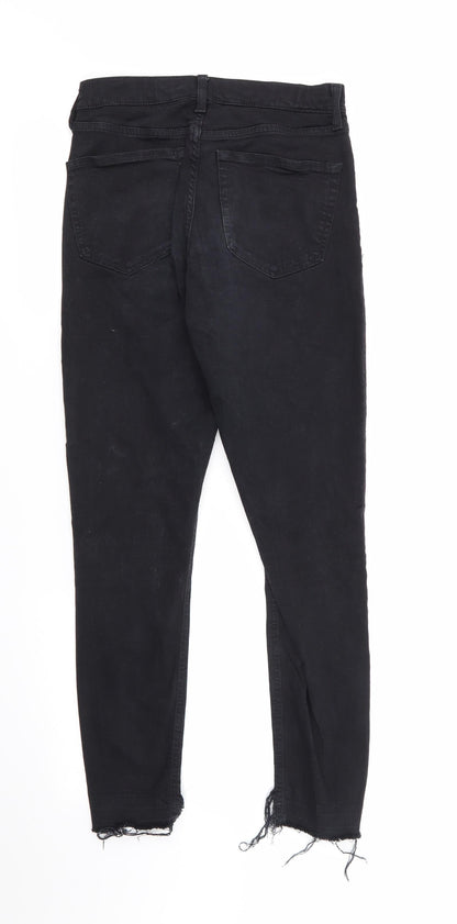 Mens UK Size 28 in Topshop Jamie Regular Fit Skinny Black Jeans