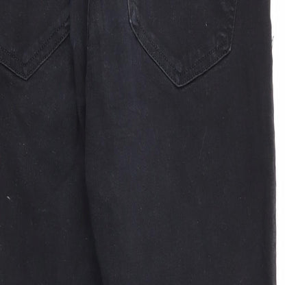 Mens UK Size 28 in Topshop Jamie Regular Fit Skinny Black Jeans
