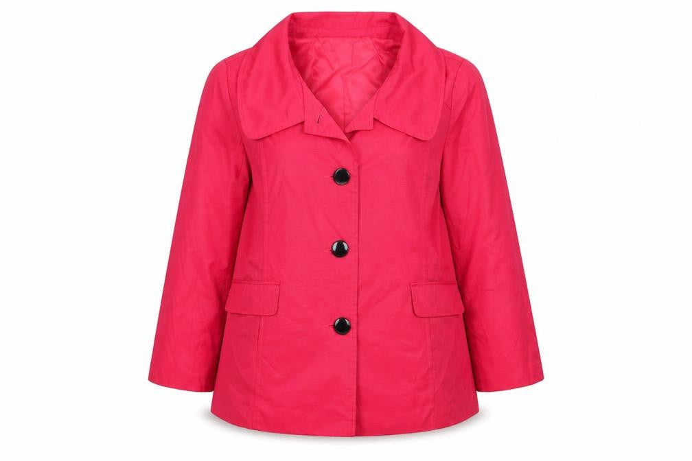 Womens UK Size L Centigrade Red Overcoat