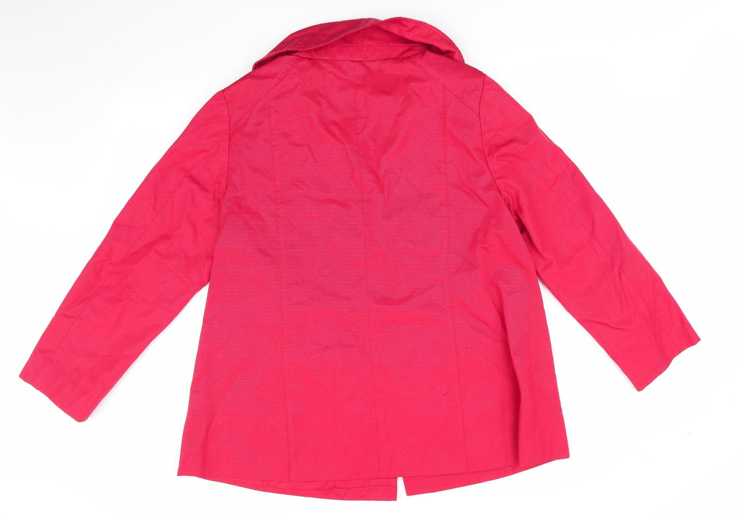 Womens UK Size L Centigrade Red Overcoat
