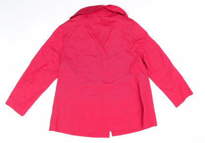 Womens UK Size L Centigrade Red Overcoat