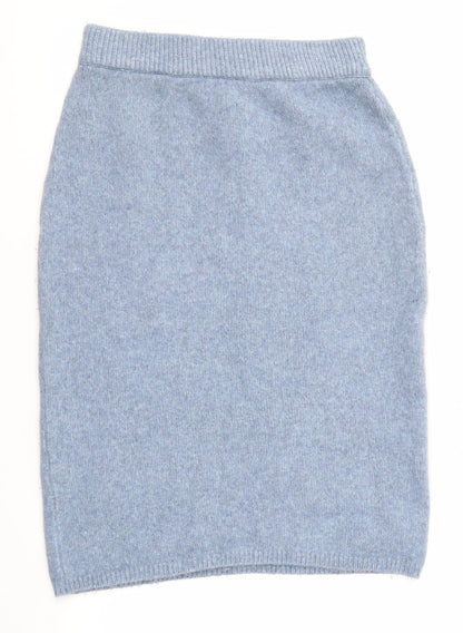 Ranosh Womens Blue  Acrylic Straight & Pencil Skirt Size XL