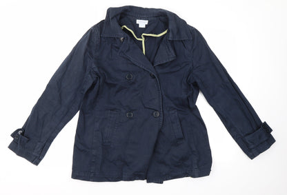 Capture Womens Blue   Jacket Coat Size M