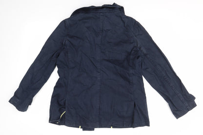 Capture Womens Blue   Jacket Coat Size M