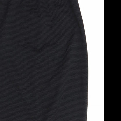 Primark Womens Black  Polyester Straight & Pencil Skirt Size 10