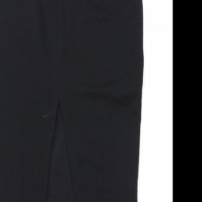 Primark Womens Black  Polyester Straight & Pencil Skirt Size 10