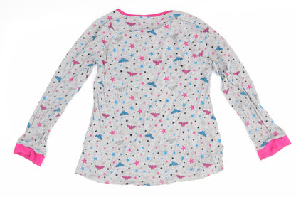 George Girls Multicoloured  Cotton Basic Casual Size 9-10 Years Round Neck  - Wonder Woman