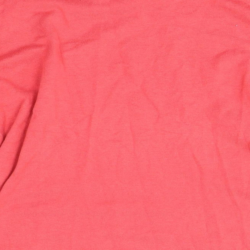 Womens UK Size 10 NEXT Pink Basic Blouse
