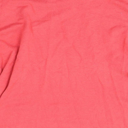 Womens UK Size 10 NEXT Pink Basic Blouse
