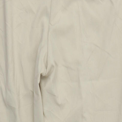 Womens UK Size 18 M&S Regular Fit Dress Pants Beige Trousers
