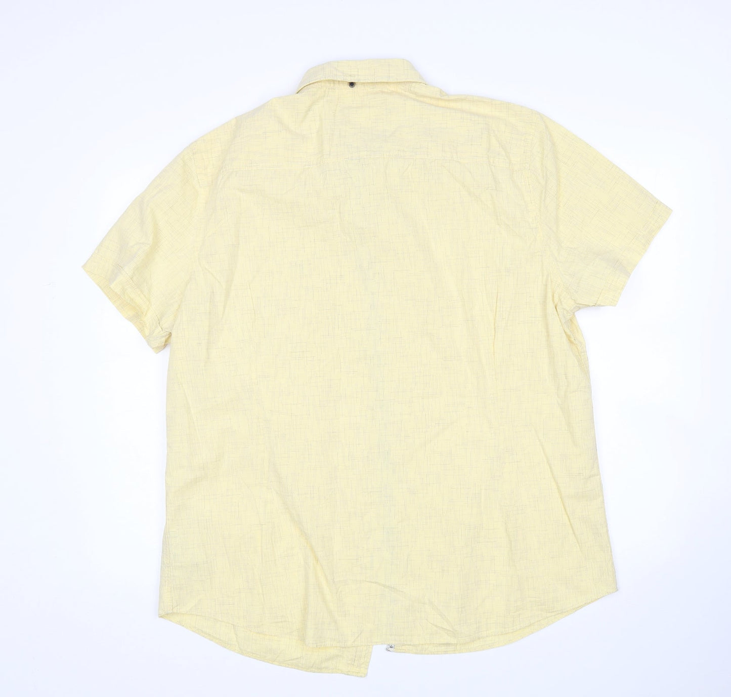 Womens UK Size XL John  Rocha Yellow Basic Button-Up