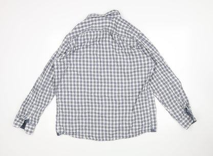 George Mens Multicoloured  Cotton  Button-Up Size XL Collared