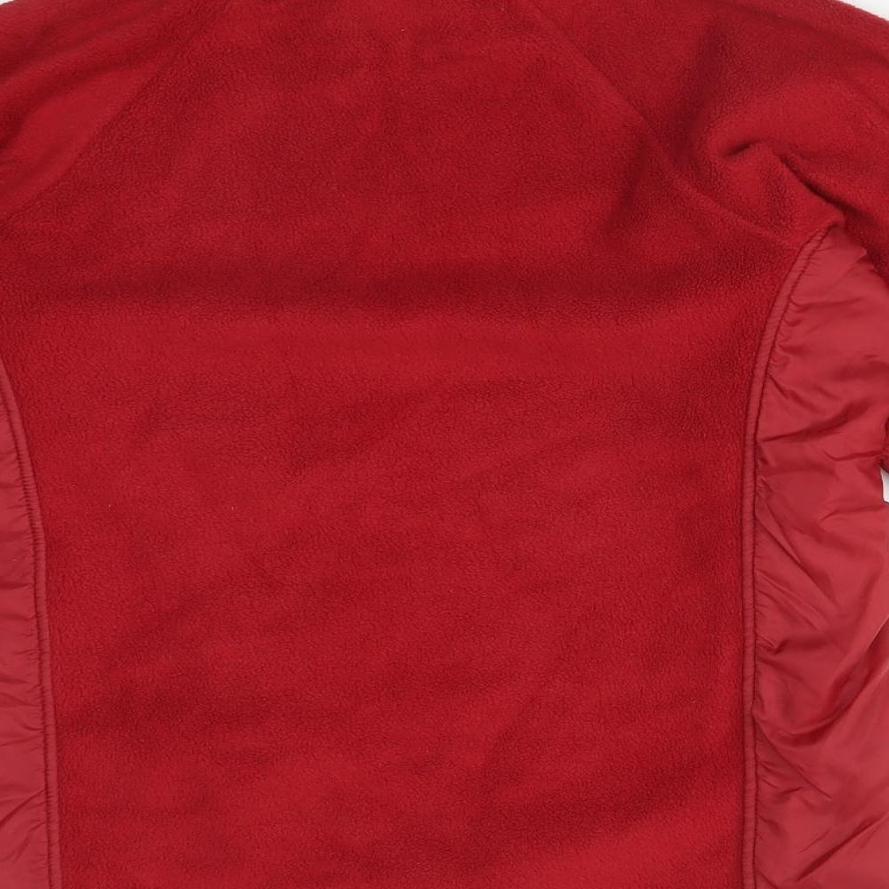 Rebel Girls Red High Neck  Polyester Pullover Jumper Size 12 Years