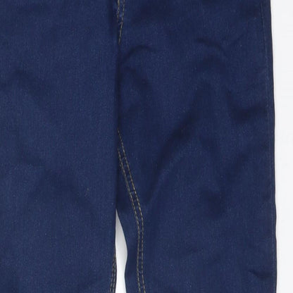 Womens UK Size S Terranova Regular Fit Skinny Blue Jeans