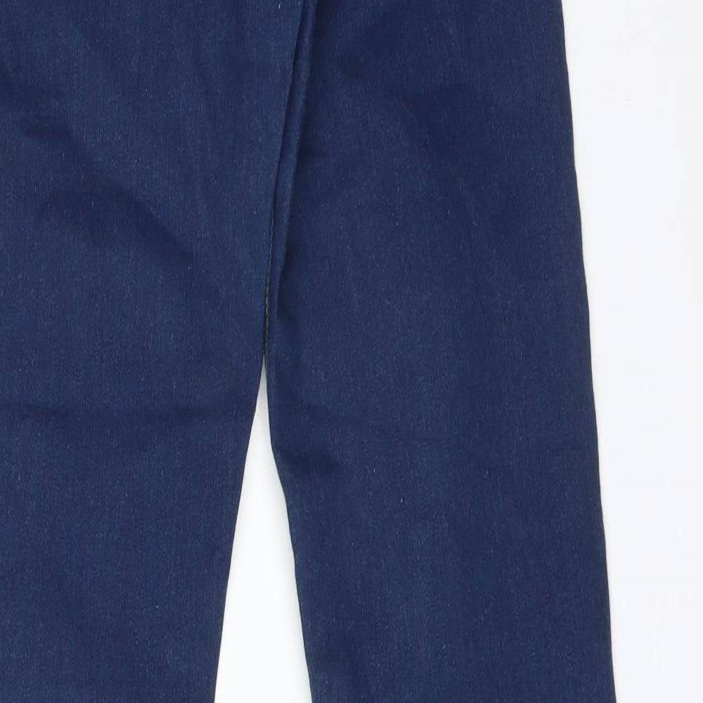 Womens UK Size S Terranova Regular Fit Skinny Blue Jeans
