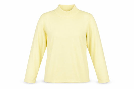 Womens UK Size S BONMARCHE Yellow Basic T-Shirt