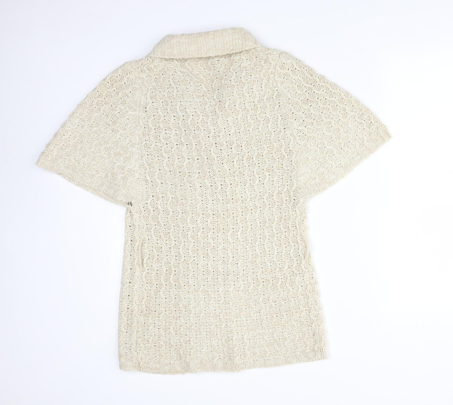 Womens UK Size 12 EVIE Beige Cardigan Jumper