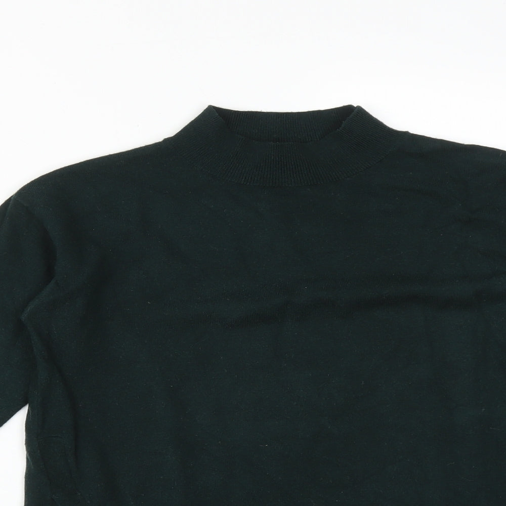 Womens UK Size S Monsoon Green Basic T-Shirt