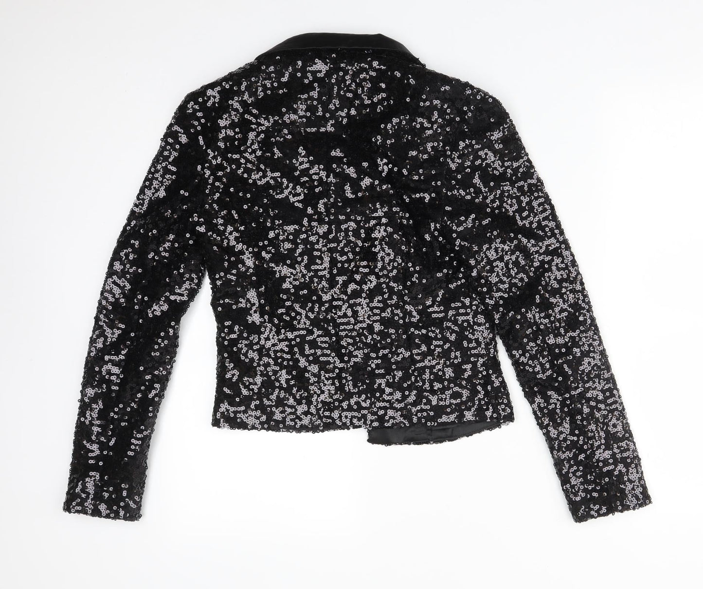 Atmosphere Womens Black  Polyester Jacket Blazer Size 8