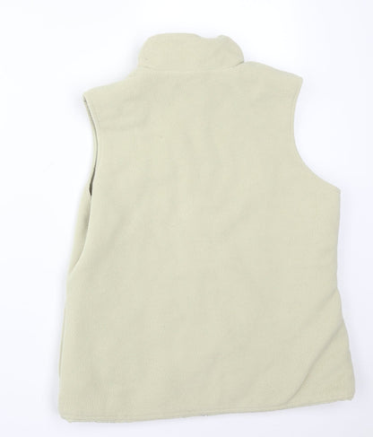 Womens UK Size 10 Debenhams Green Gilet